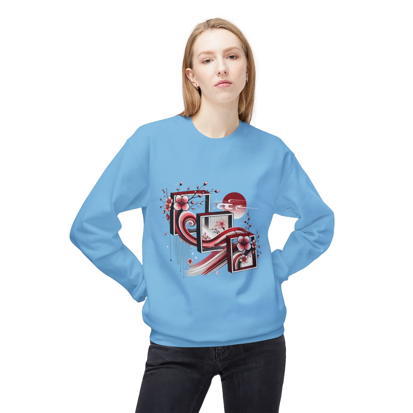 Cherry Blossom Flow Sweatshirt Women's