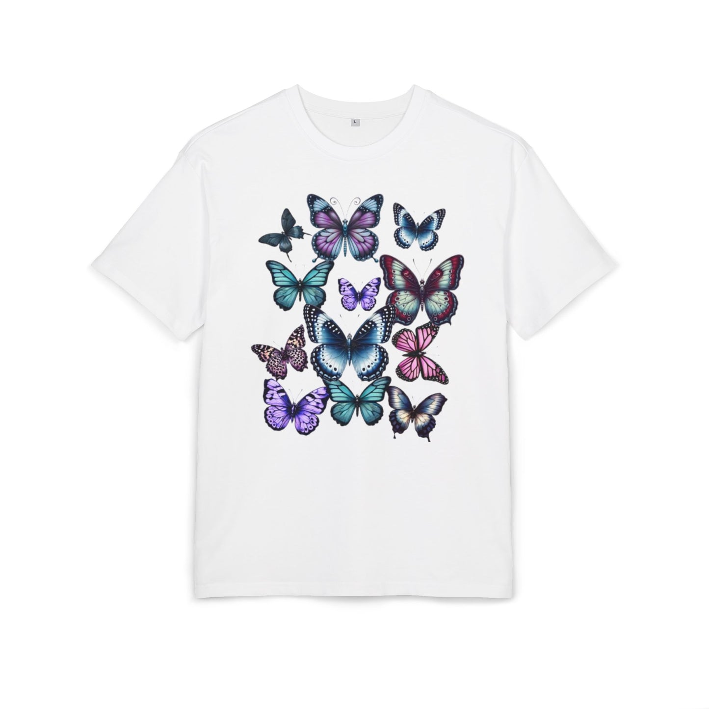 Whispering Wings Oversized T-Shirt Front Design