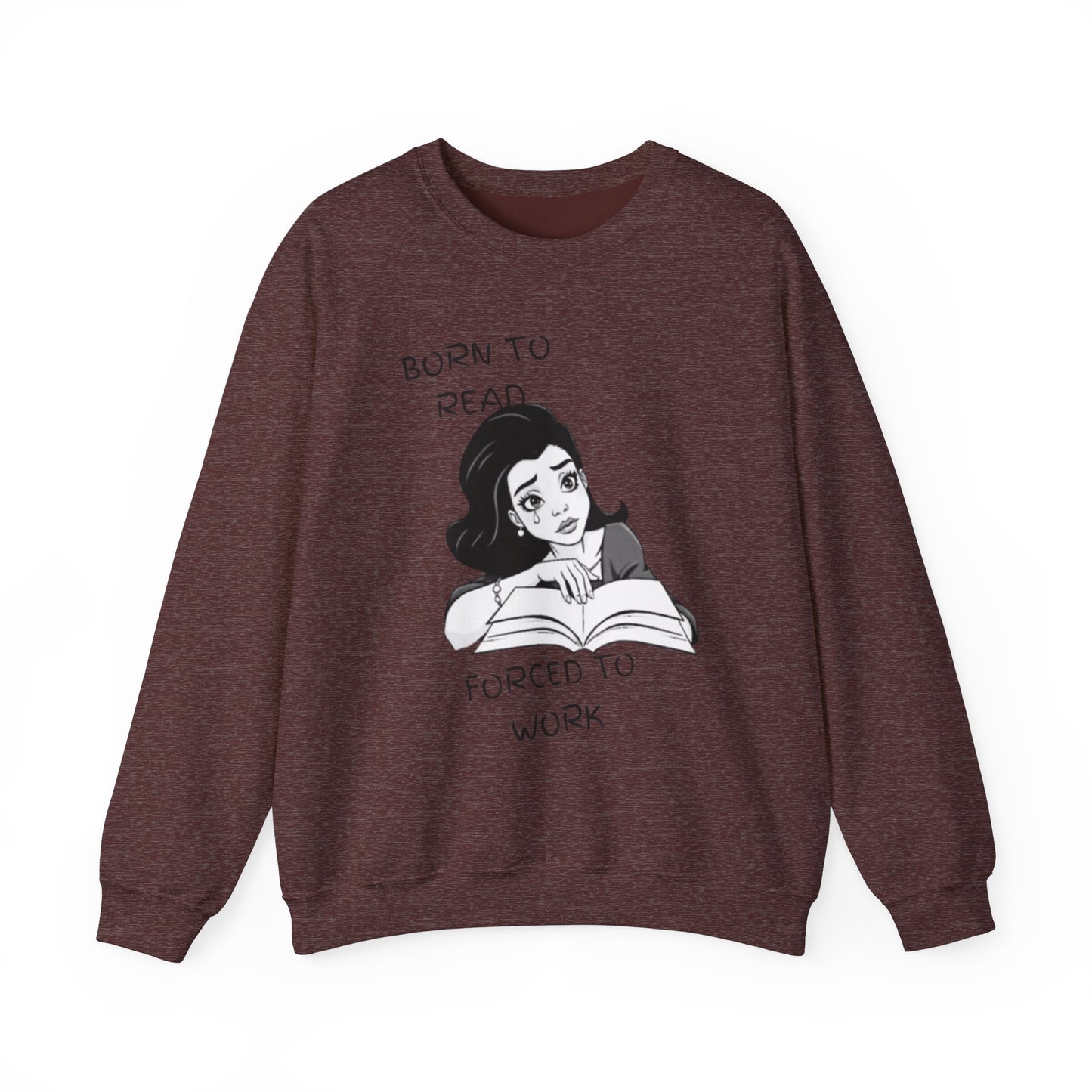 Born to Read – Premium Literary Sweatshirt WOMEN