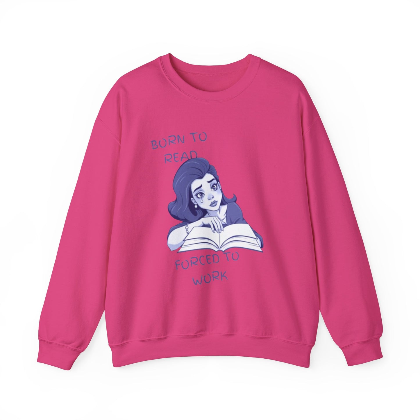 Born to Read – Premium Literary Sweatshirt WOMEN