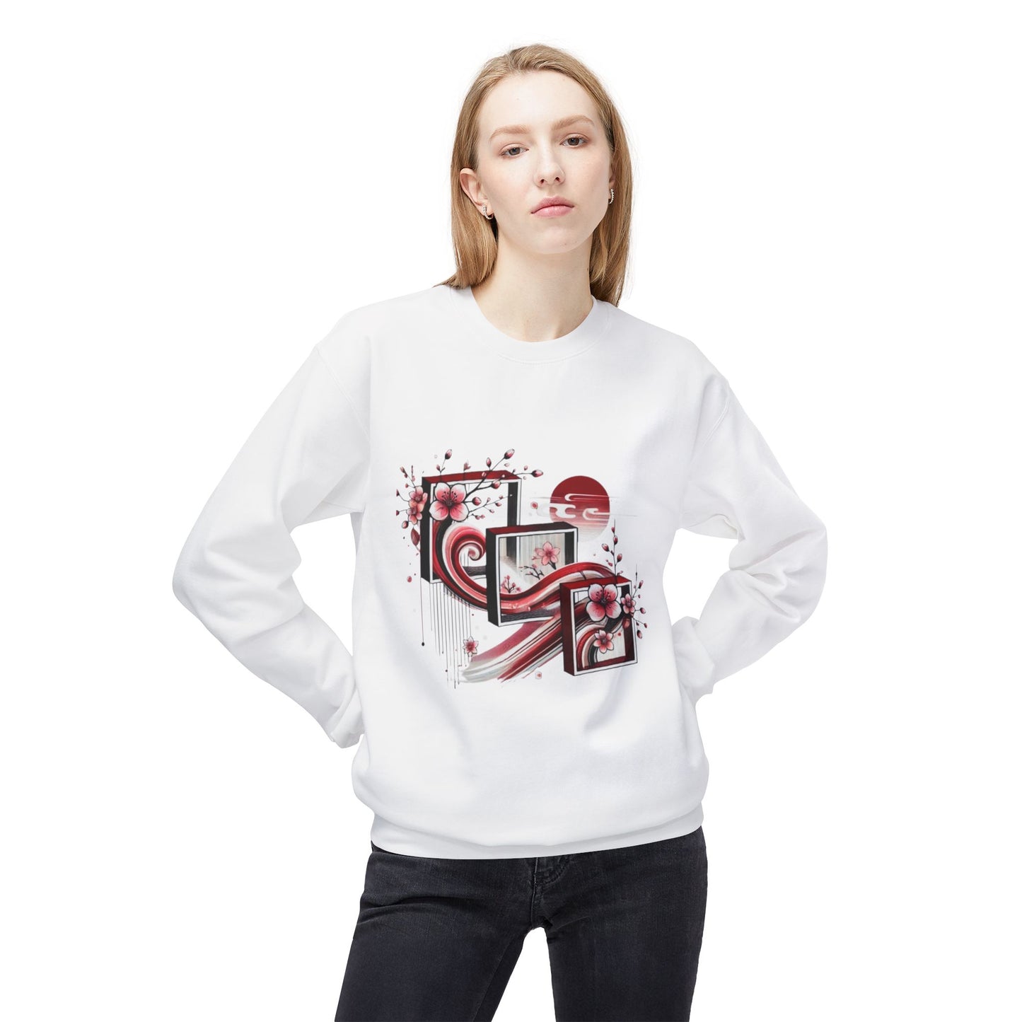 Cherry Blossom Flow Sweatshirt Women's