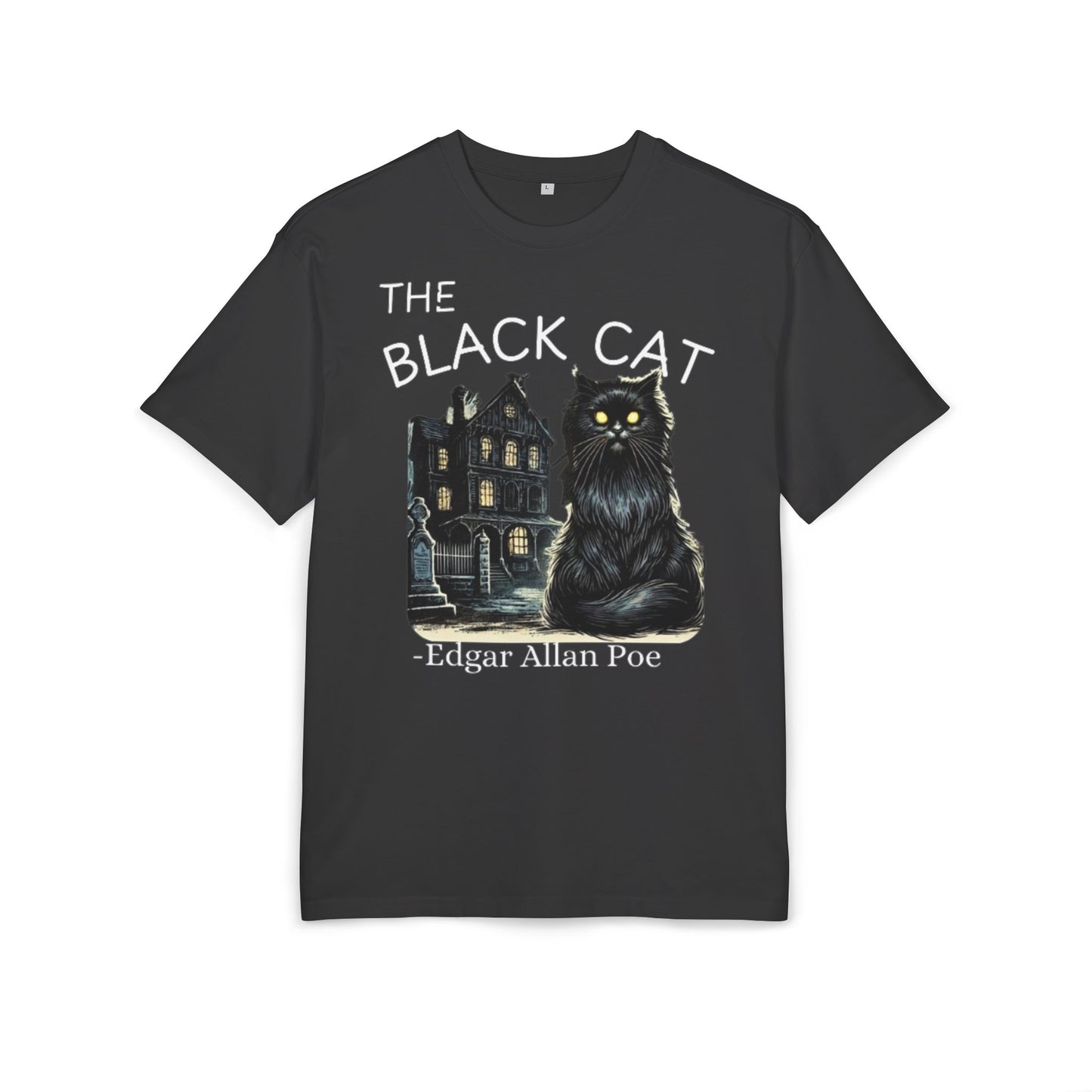 The Black Cat Oversized T Shirt Women's