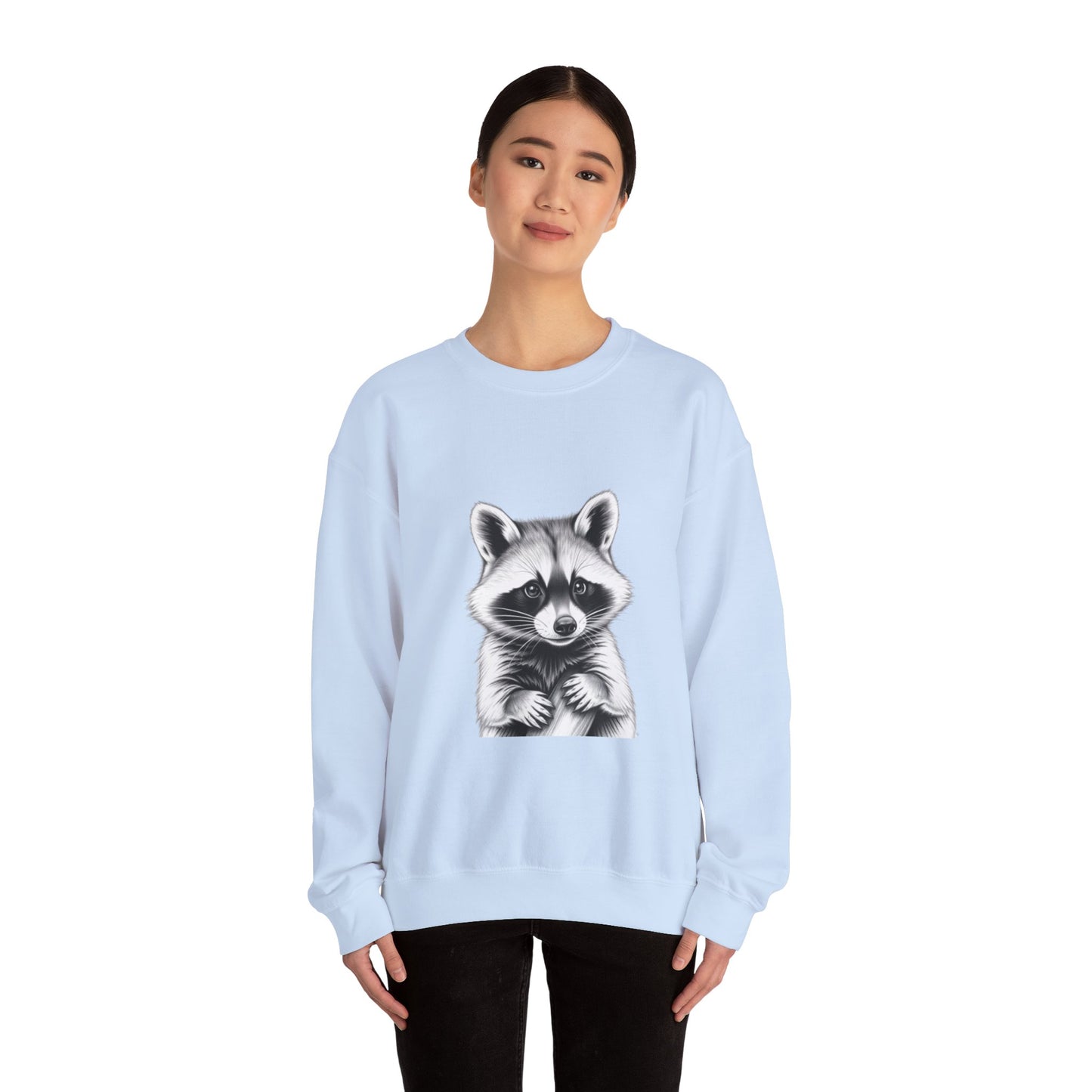 Cozy Raccoon Sweatshirt Women's