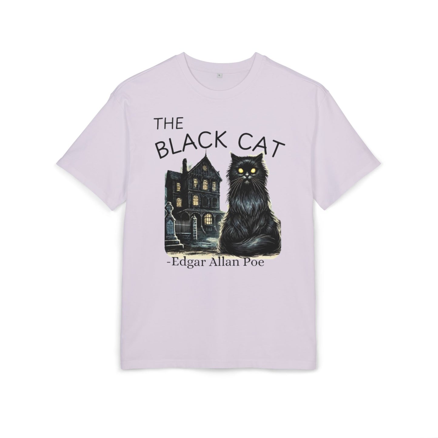 The Black Cat Oversized T Shirt Women's