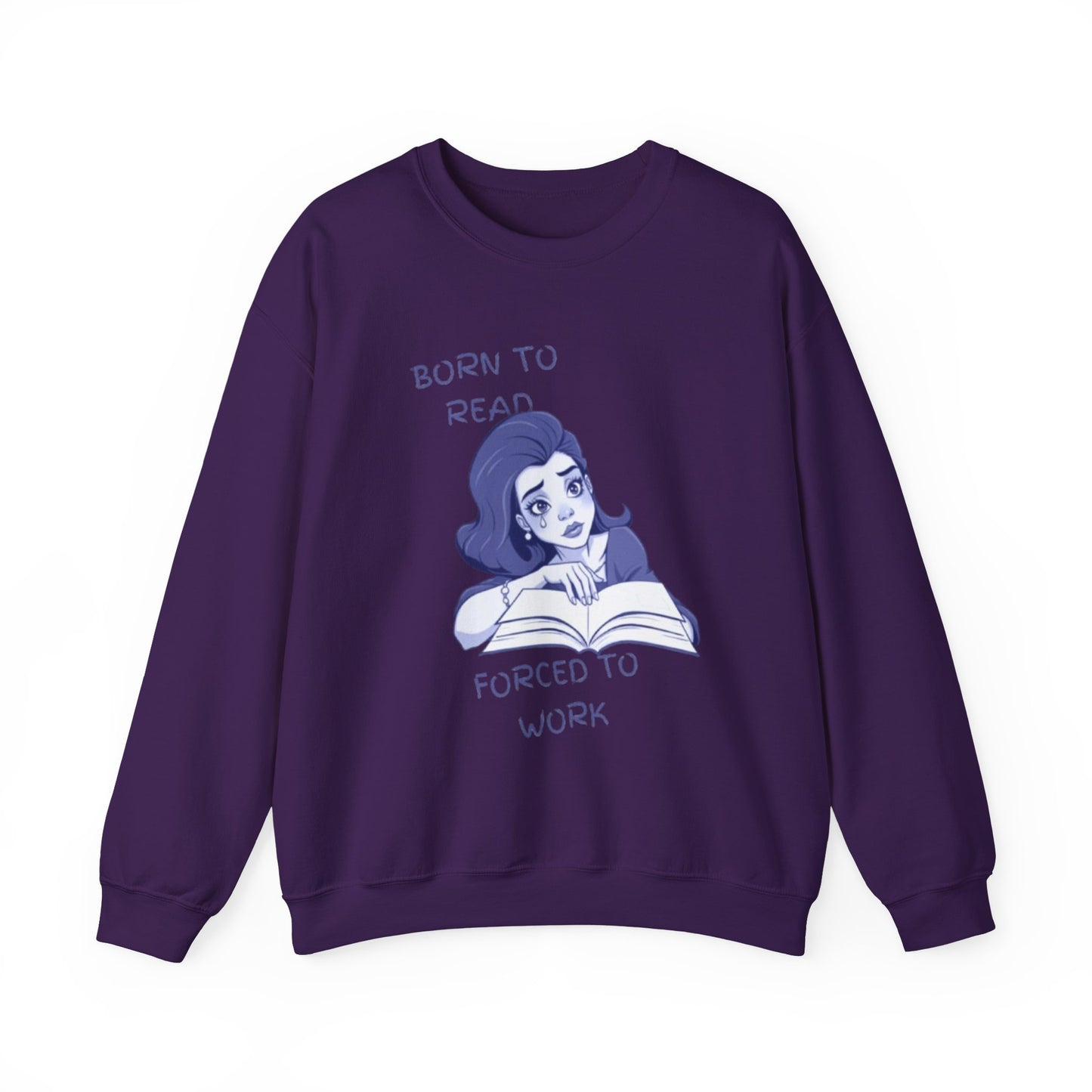 Born to Read – Premium Literary Sweatshirt WOMEN