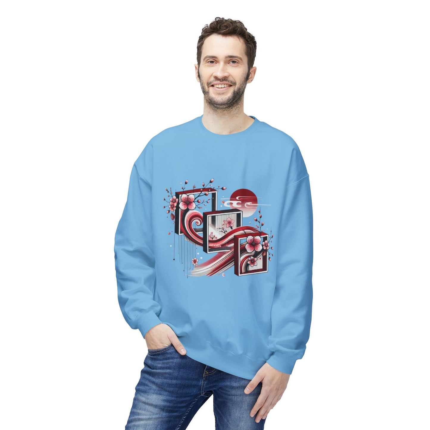 Cherry Blossom Flow Sweatshirt Men's