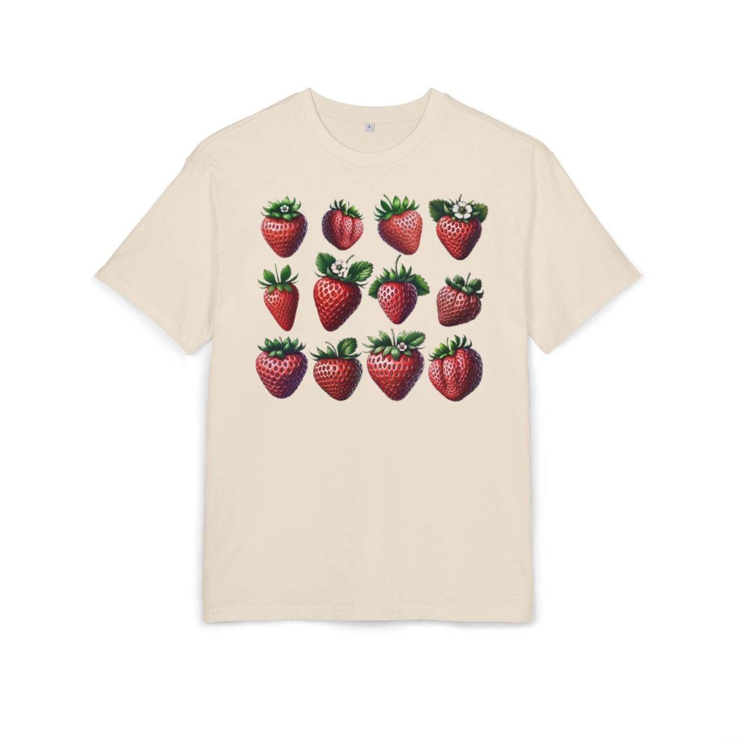 Strawberry Symphony Oversized T-Shirt Women's