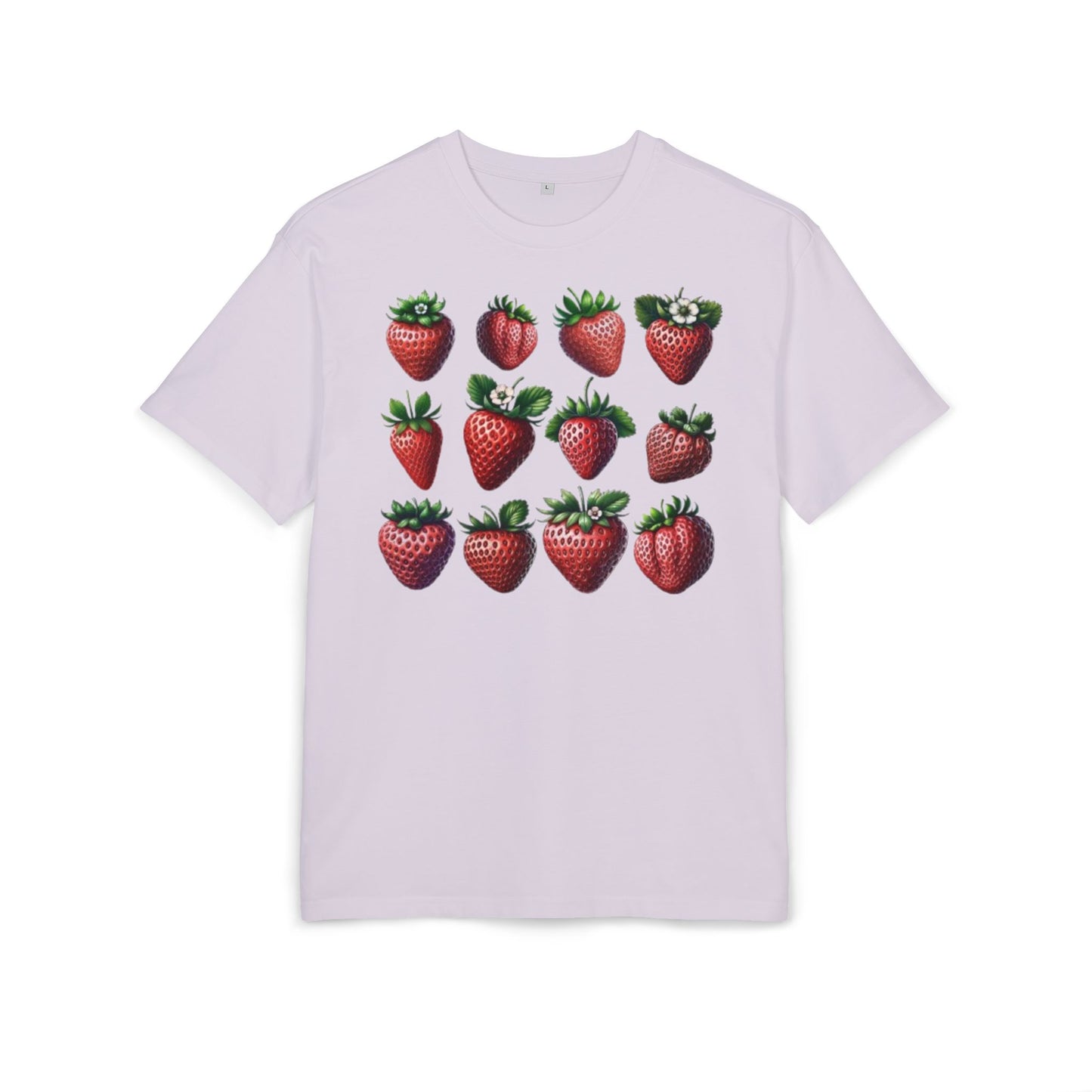 Strawberry Symphony Oversized T-Shirt Women's