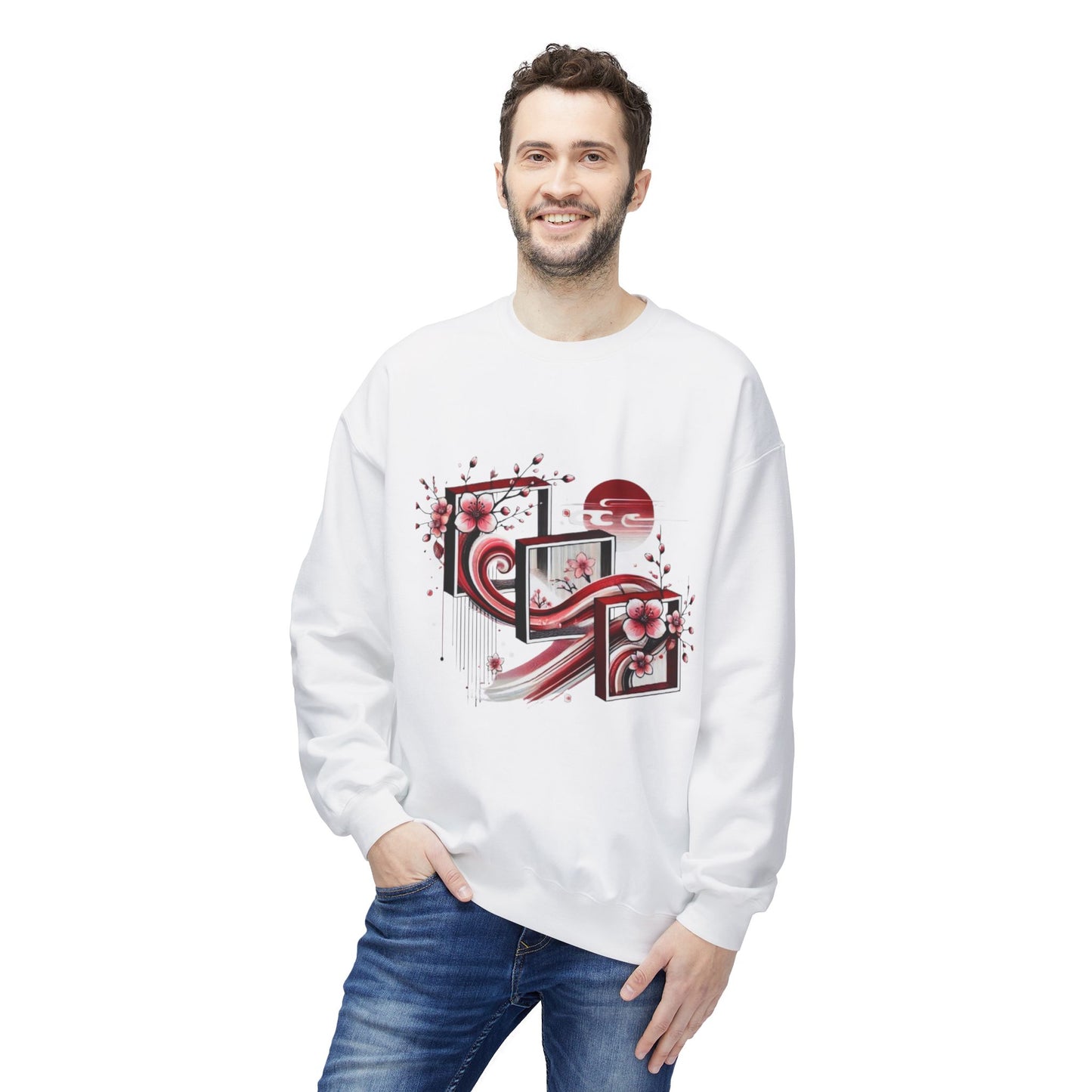 Cherry Blossom Flow Sweatshirt Men's