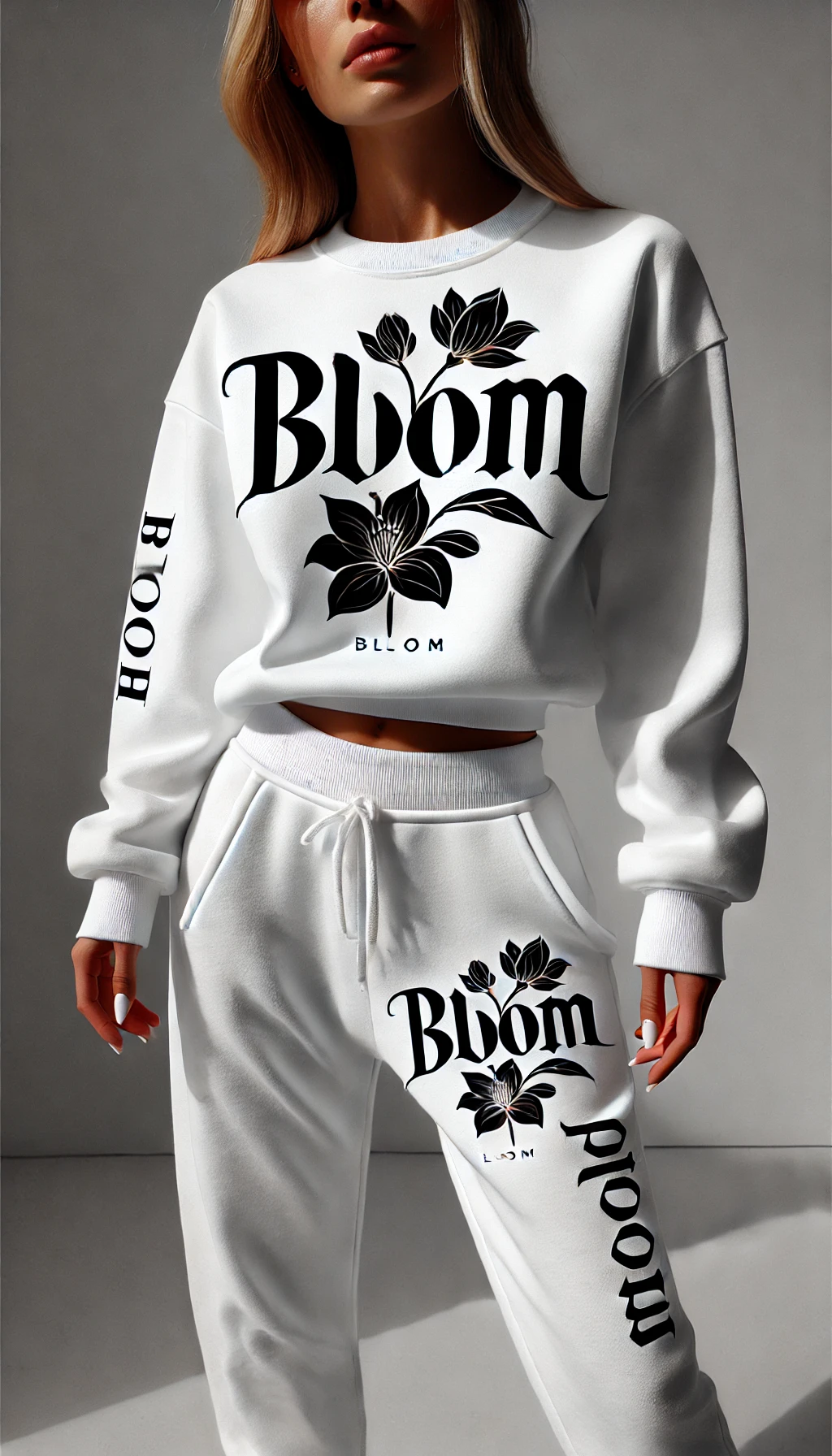 Elegant BLOOM Sweatshirt Women's