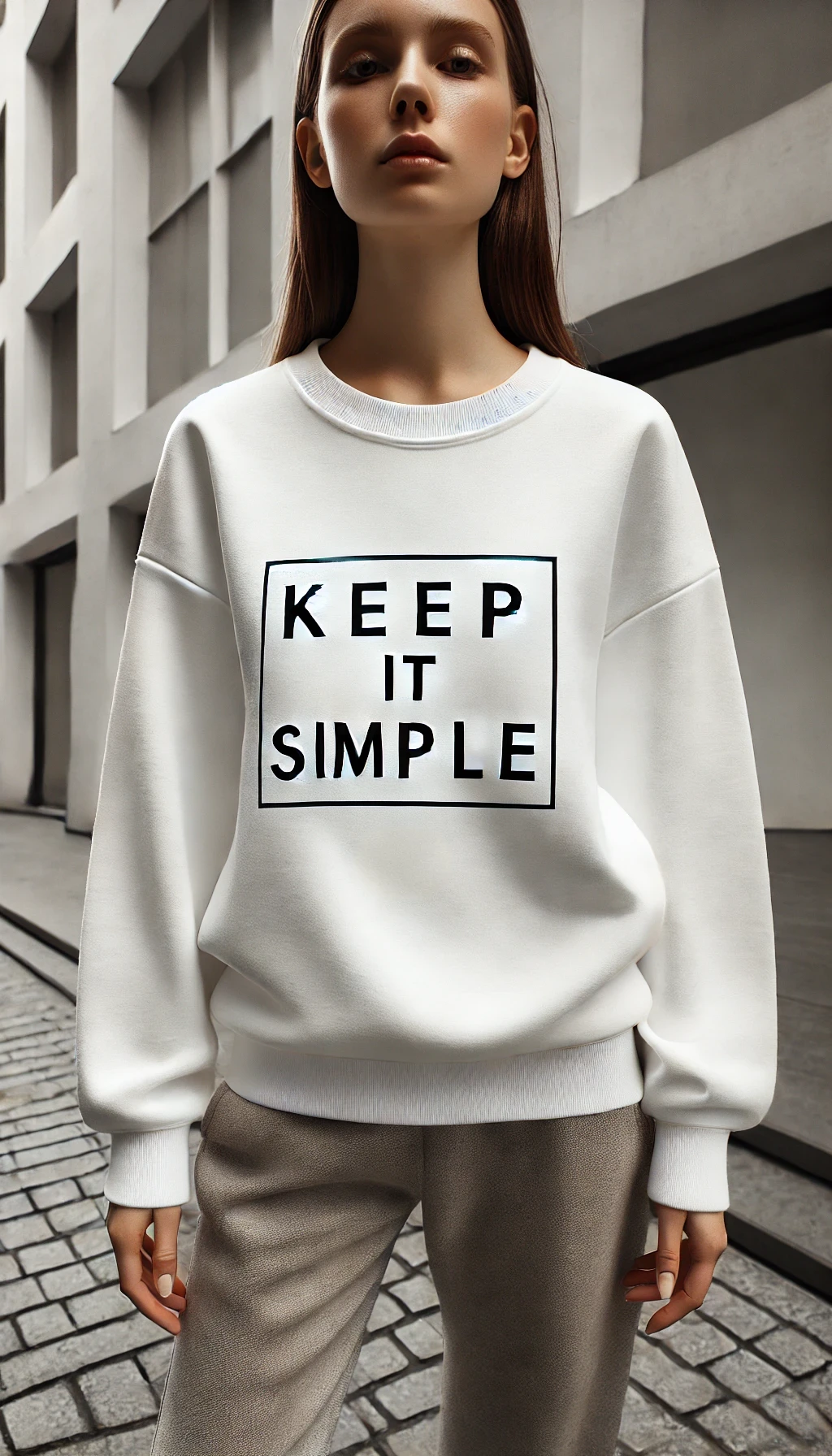 KEEP IT SIMPLE Sweatshirt Women's