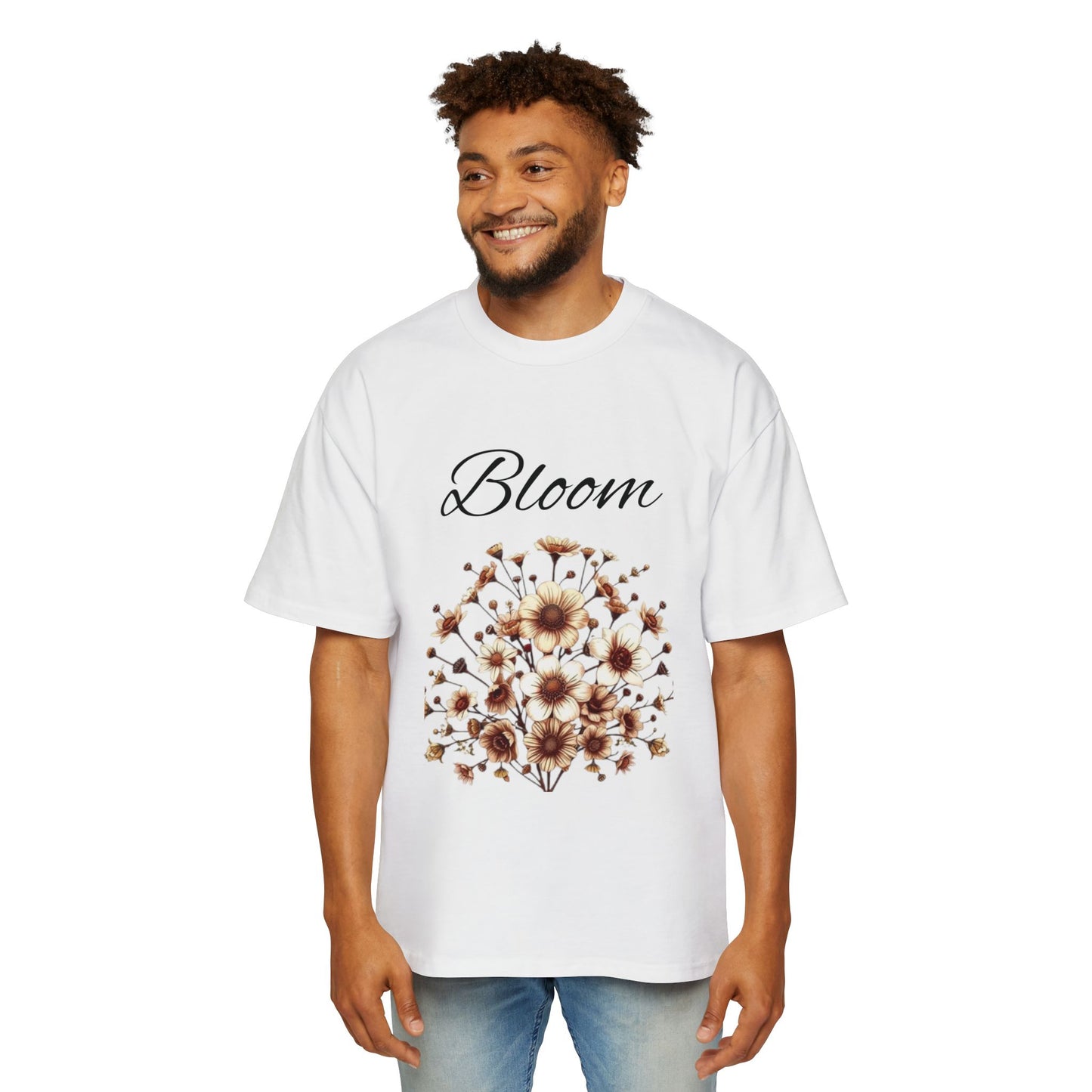 Bloom Designer Oversized Tee – Premium Comfort