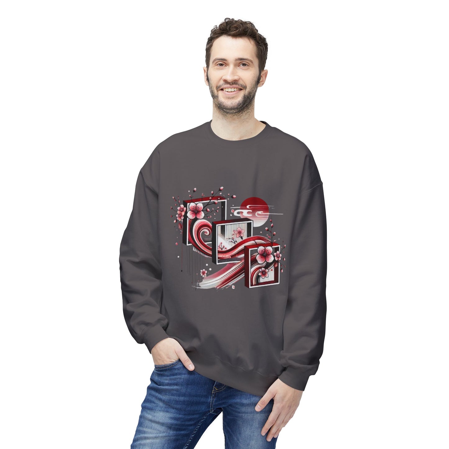 Cherry Blossom Flow Sweatshirt Men's