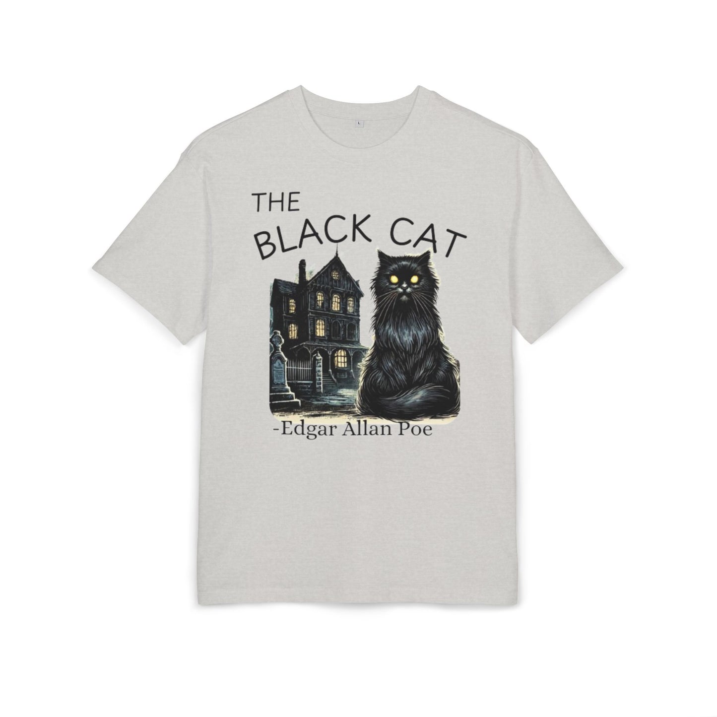 The Black Cat Oversized T Shirt Women's