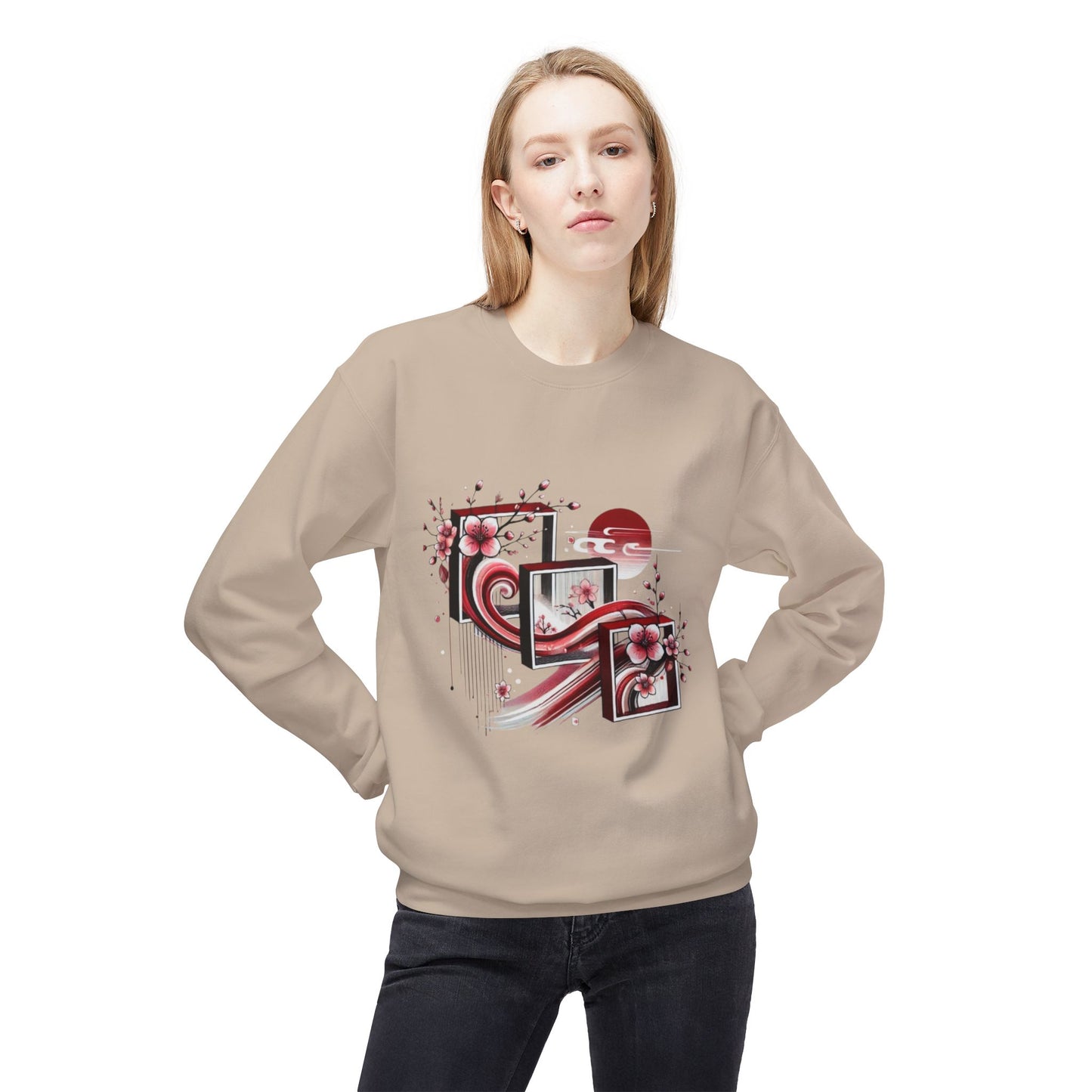 Cherry Blossom Flow Sweatshirt Women's