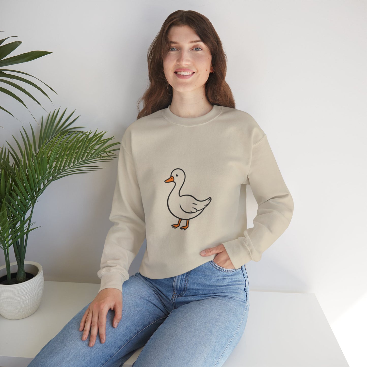 Quack of Elegance - Premium Sweatshirt