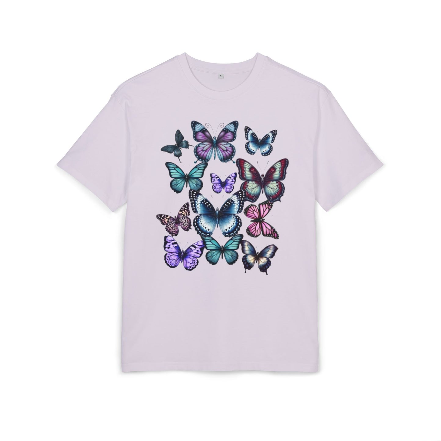 Whispering Wings Oversized T-Shirt Front Design