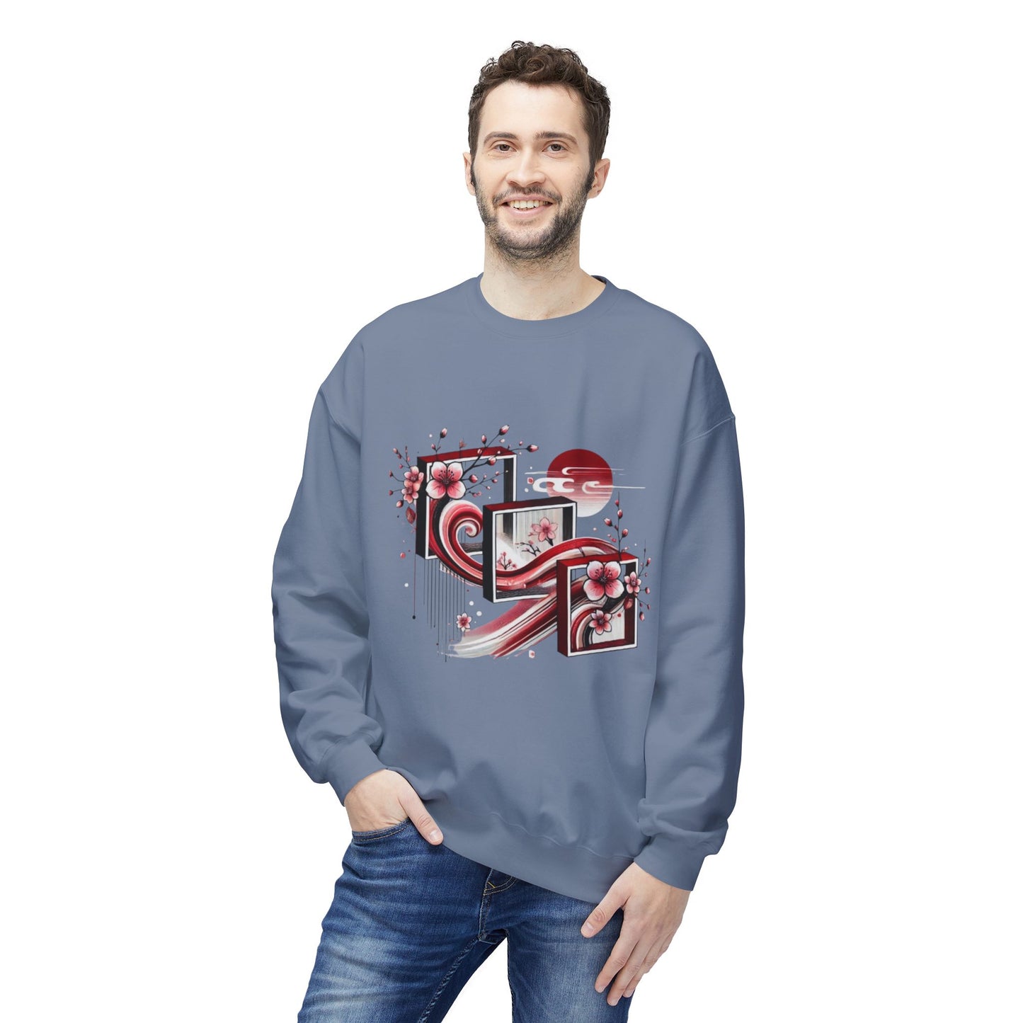 Cherry Blossom Flow Sweatshirt Men's