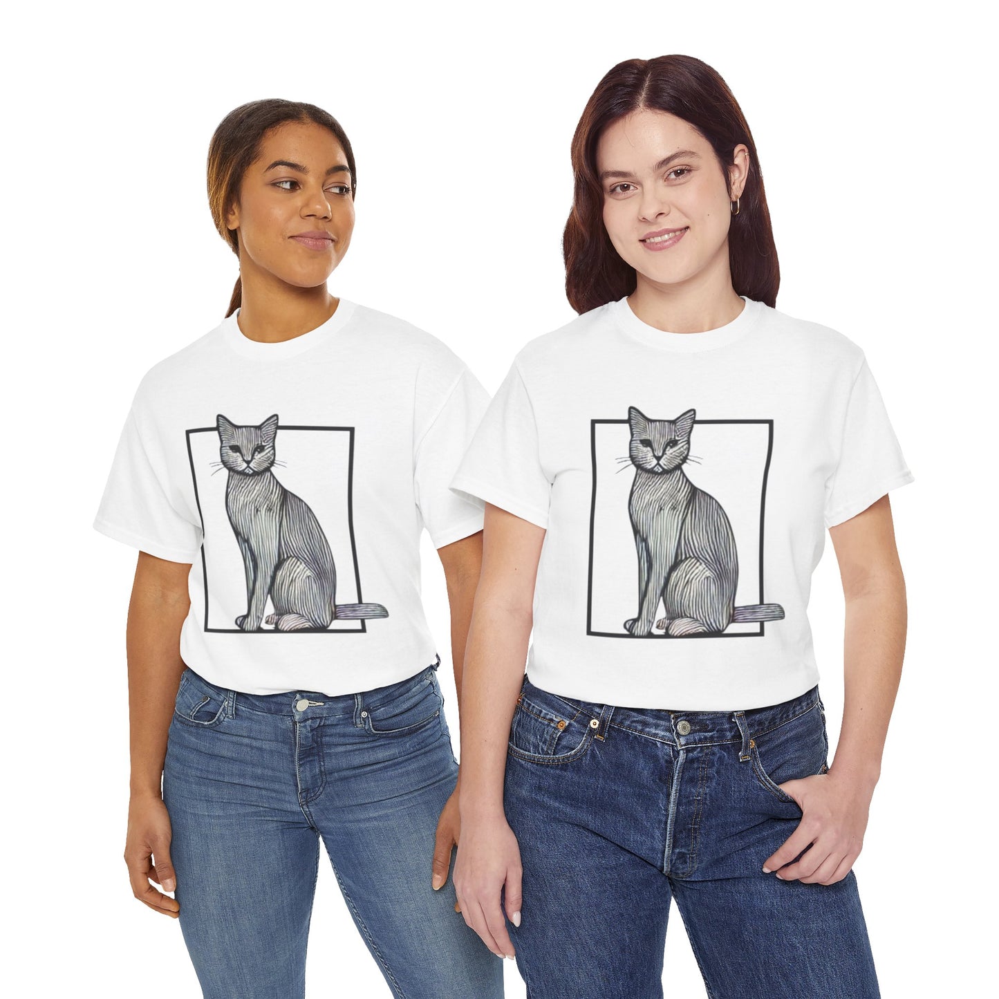 Chic Feline T shirt - Women's