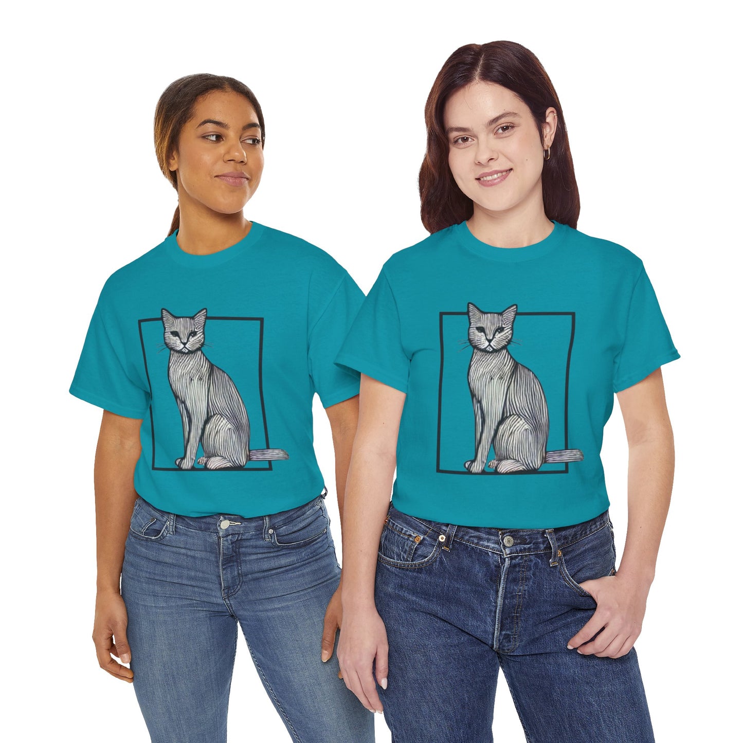 Chic Feline T shirt - Women's