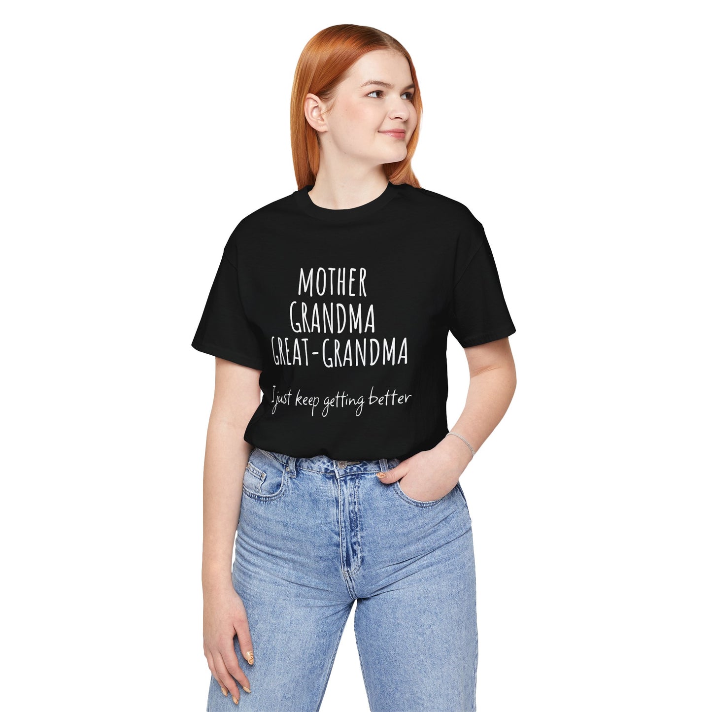 Super Grandma Evolution – Mother, Grandma, Great Grandma Tee