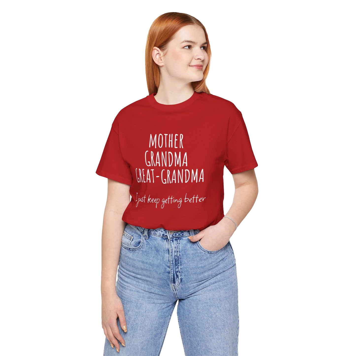 Super Grandma Evolution – Mother, Grandma, Great Grandma Tee