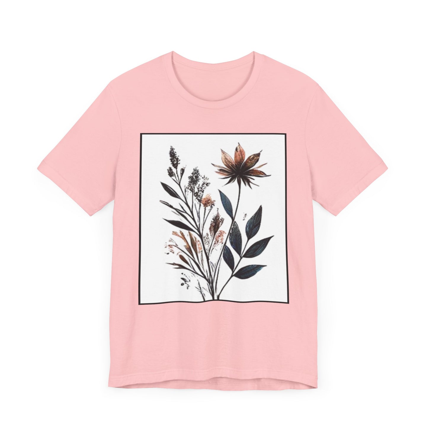 Framed Elegance Floral T-Shirt Women's