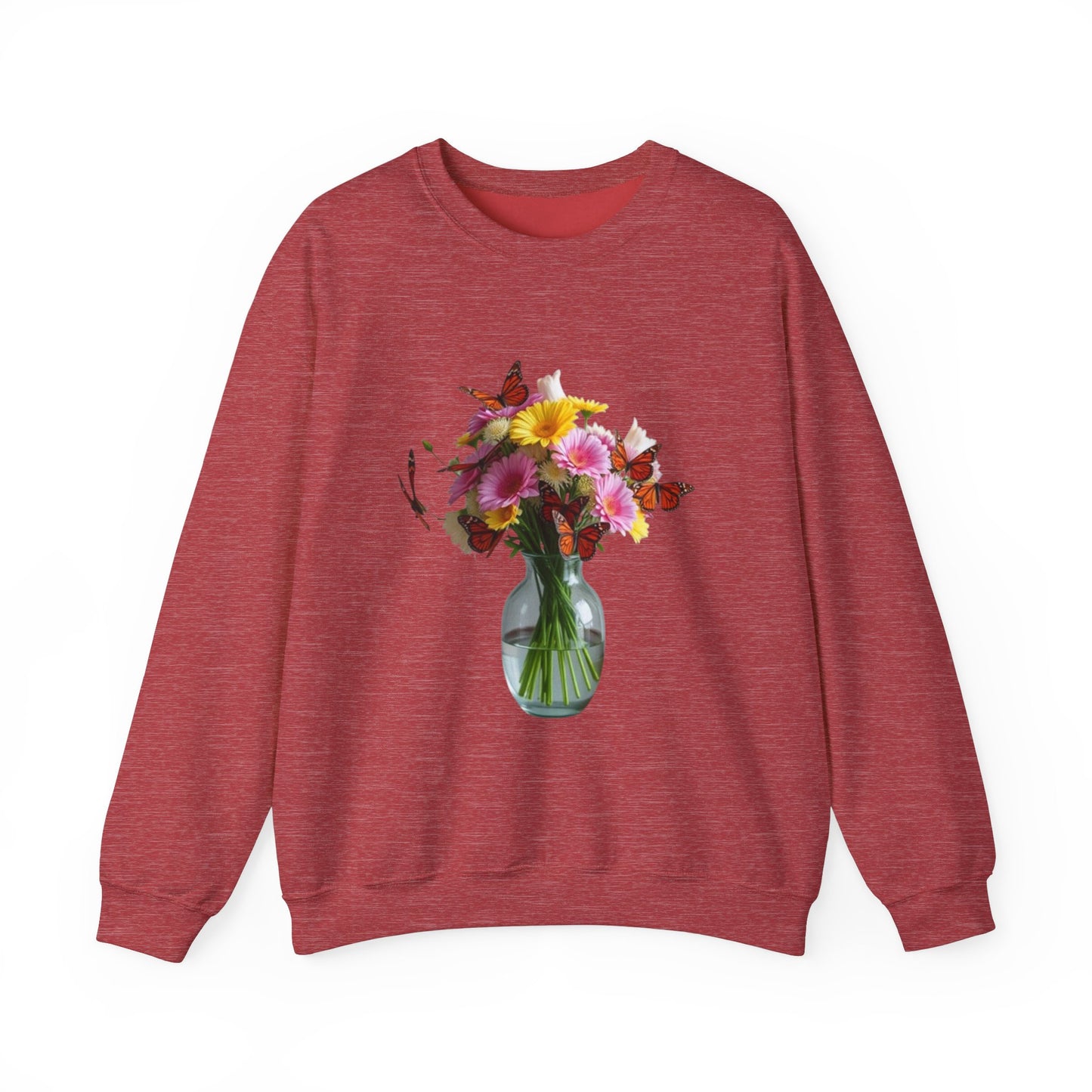 Bloom & Flutter" Premium Sweatshirt