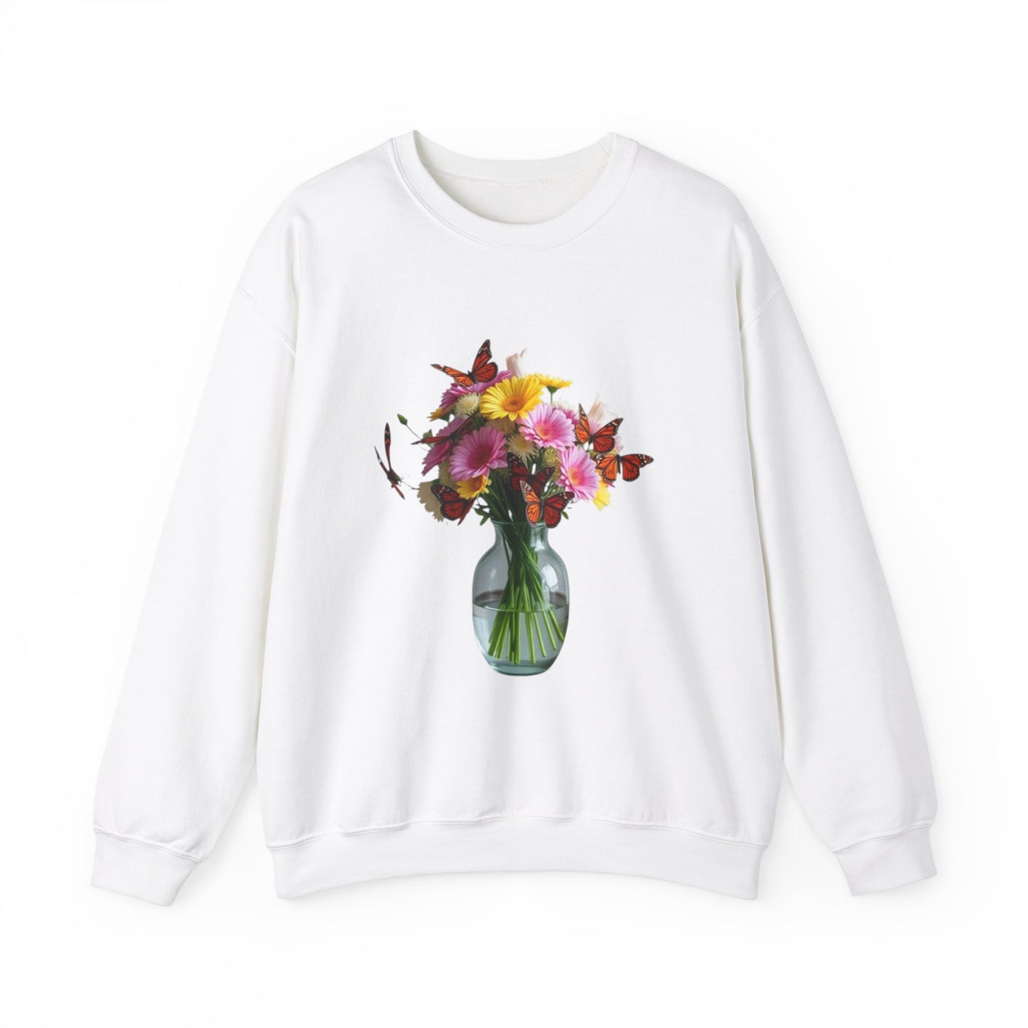 Bloom & Flutter" Premium Sweatshirt