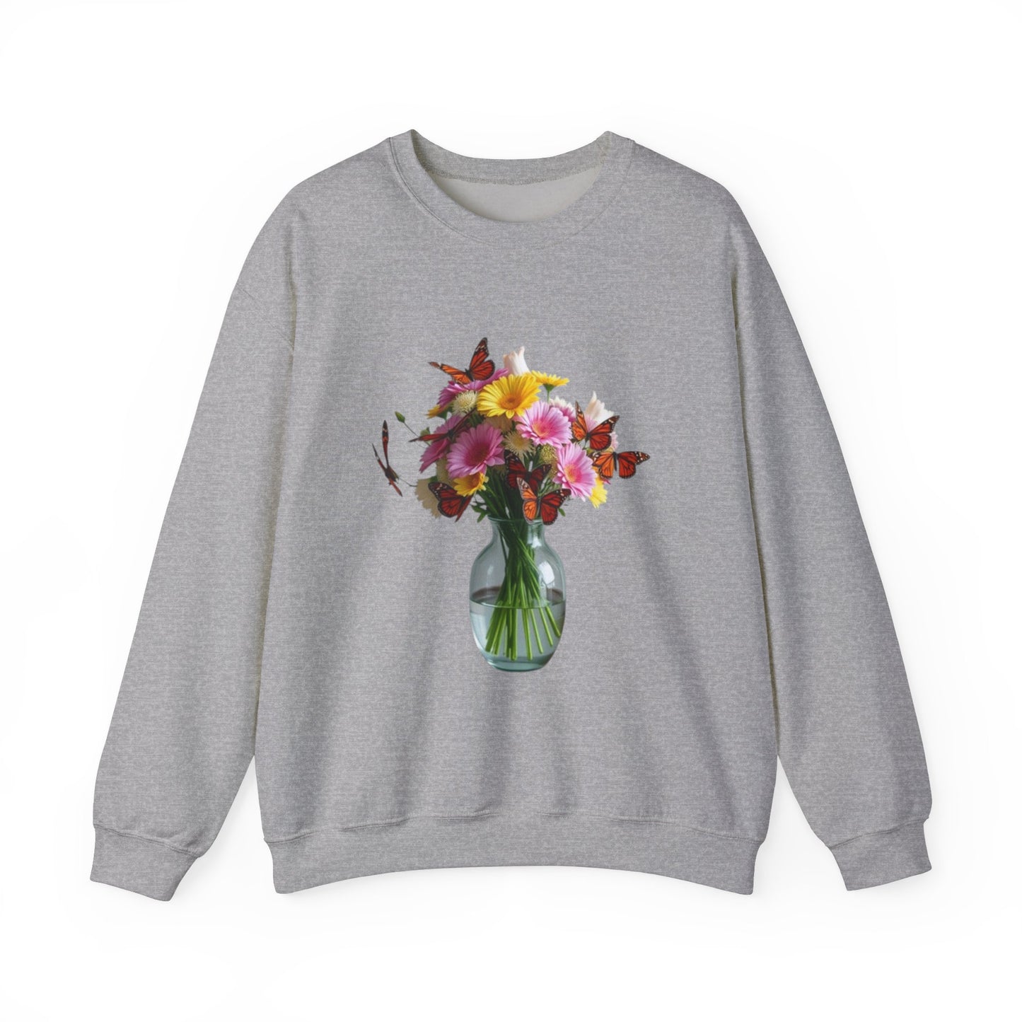 Bloom & Flutter" Premium Sweatshirt